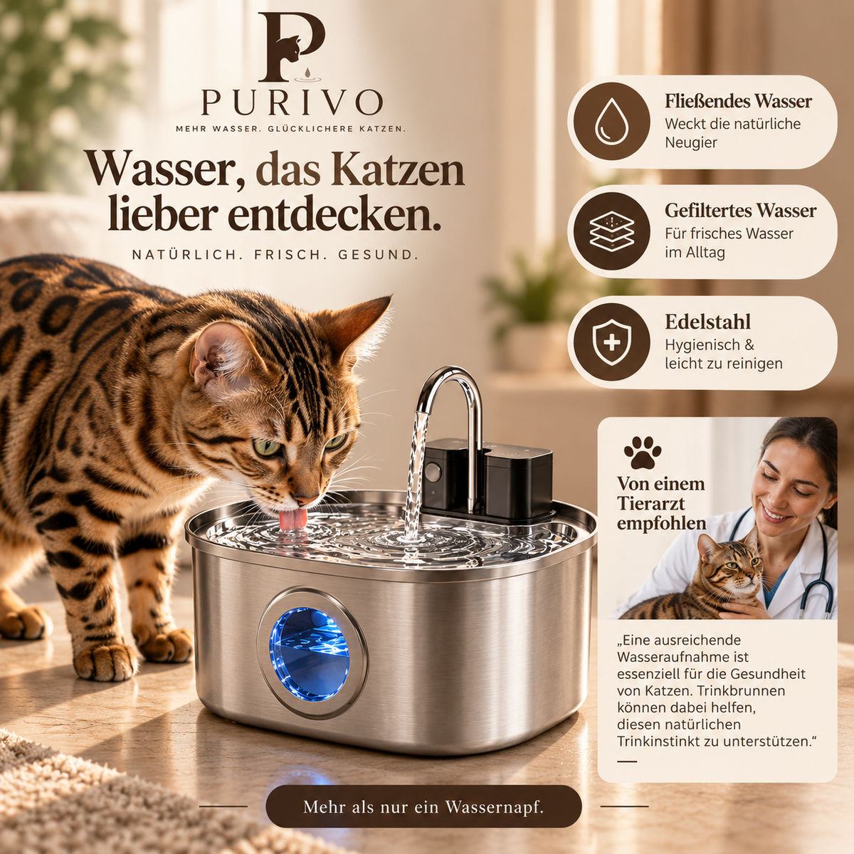 Purivo Trinkbrunnen – Essential