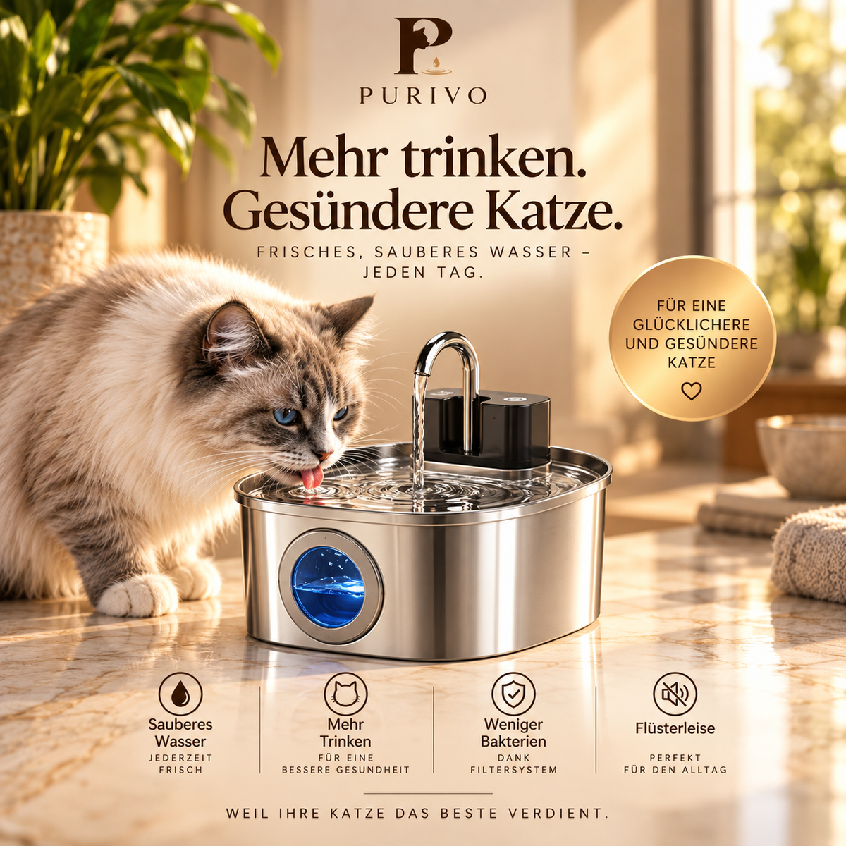 Purivo Trinkbrunnen - Comfort